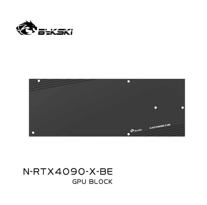 Rtx 4090 Water Block Full Cover - Bykski GPU-waterblok Gebruik voor NVIDIA RTX