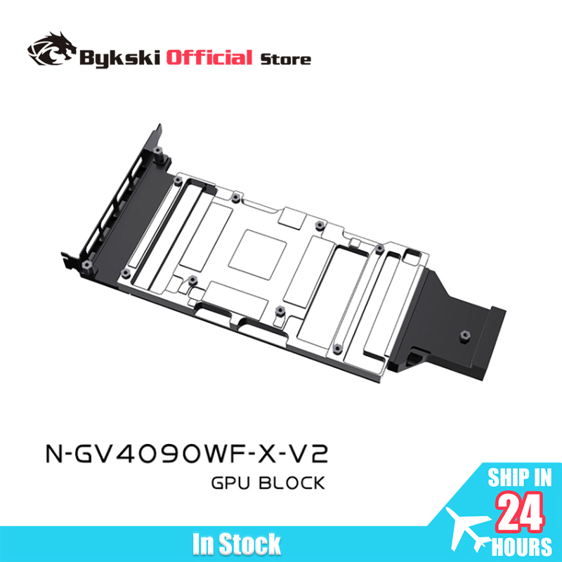 Rtx 4090 Water Block Full Cover - Bykski N-GV4090WF-X-V2 GPU-blok voor GIGABYTE RTX