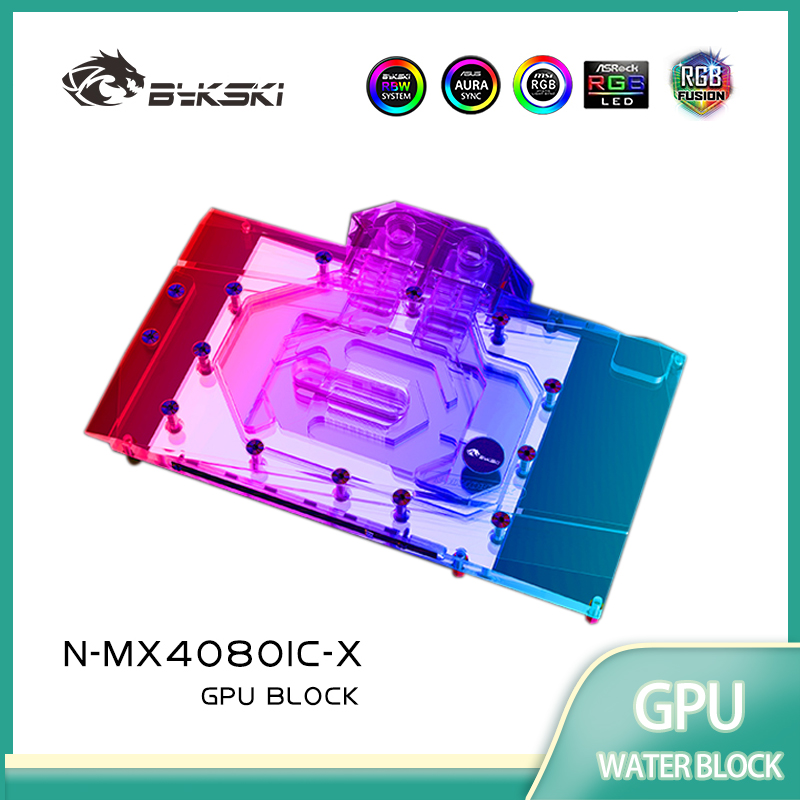 Bykski GPU Blok voor MAXSUN RT - Rtx 4080 Water Cooling Block recensie en prijs