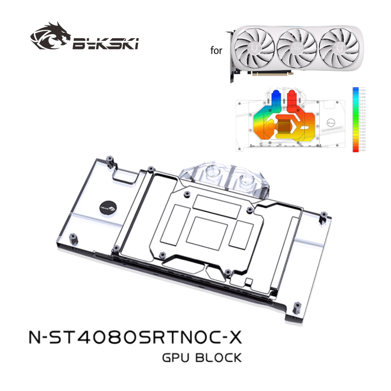 Bykski N-ST4080SRTNOC-X GPU-bl - Rtx 4080 Water Cooling Block recensie en prijs