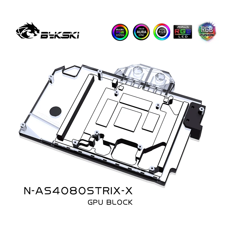 Bykski GPU Blok Gebruik voor A - Rtx 4080 Water Cooling Block recensie en prijs